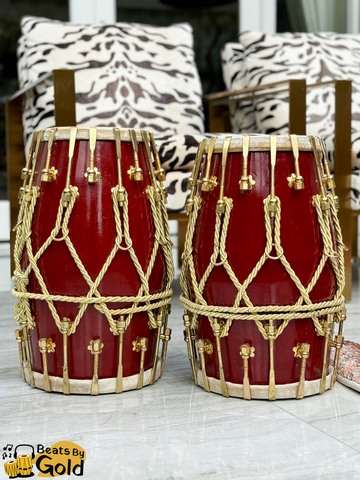 Laal | Indian Red Dholki