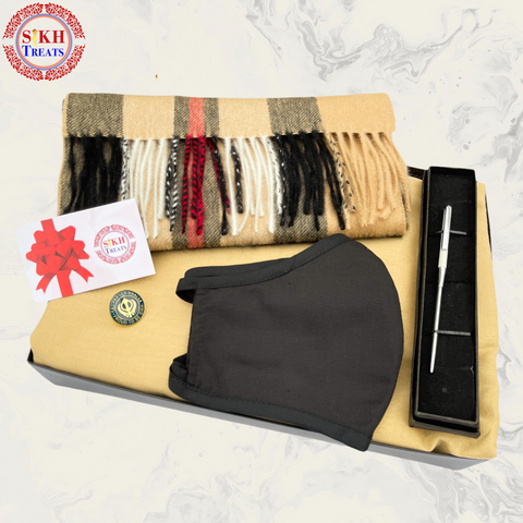 Luxury Mask Gift Set | Beige | freeshipping - sikhtreats