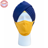 Face Mask | Plain | Yellow freeshipping - sikhtreats