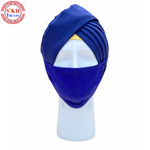 Face Mask | Plain | Royal Blue freeshipping - sikhtreats
