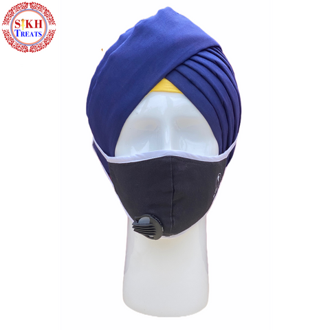 Face Mask | Vent Mask | Black freeshipping - sikhtreats