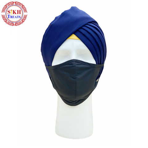 Face Mask | Black Plain | freeshipping - sikhtreats